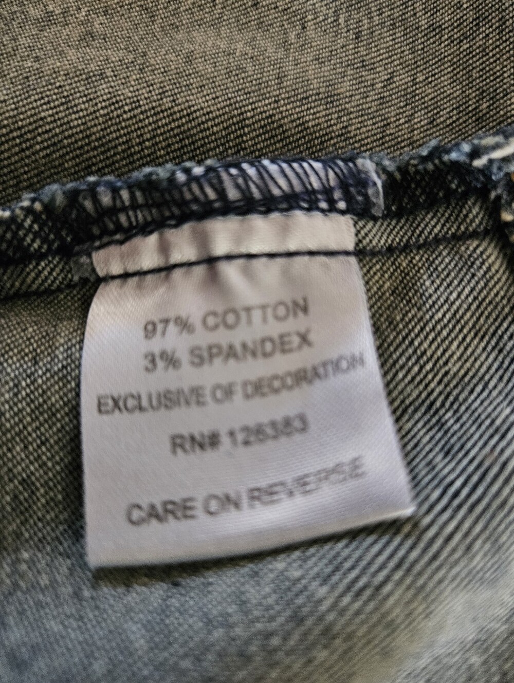 Midnight Velvet Women's Denim Trench Coat - Picture 7 of 16